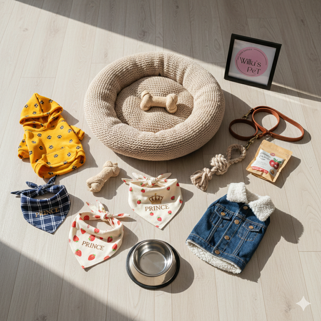 Equipe Willlu's Pet desenvolvendo produtos para pets